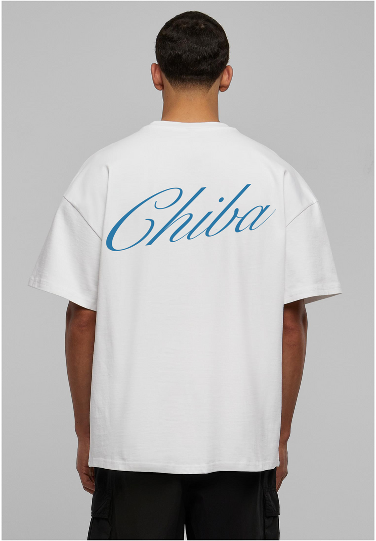 Off white columbia blue T