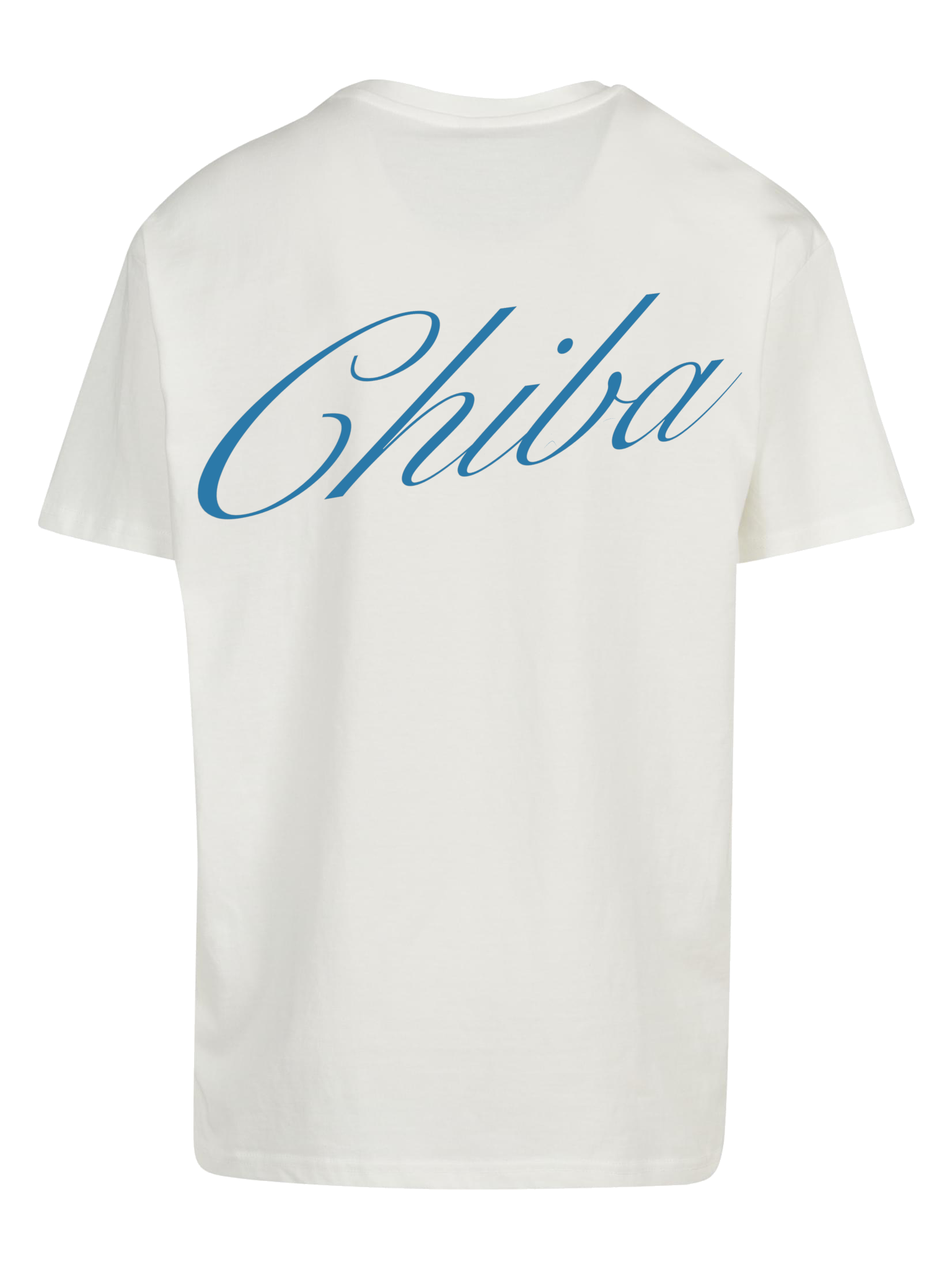 Off white columbia blue T