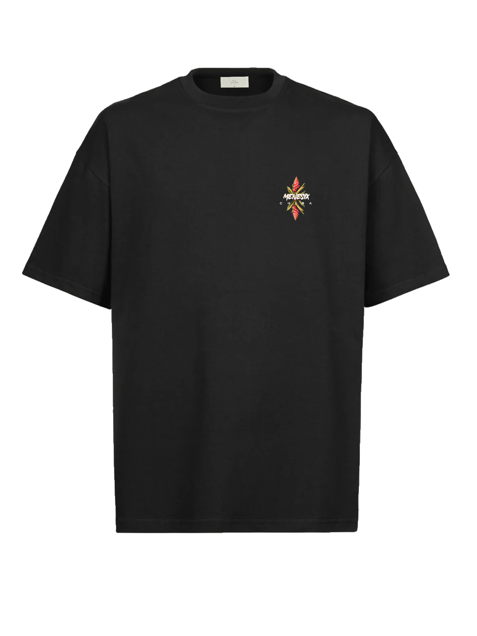 Menesix Favela Black heavy oversized T