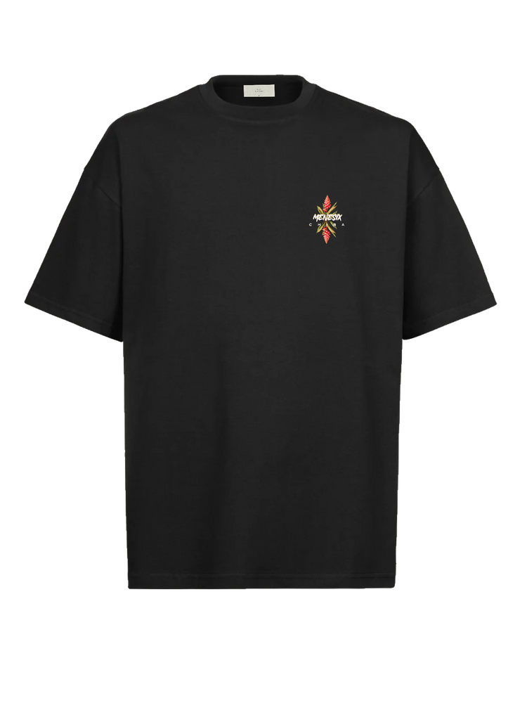 Menesix Favela Black heavy oversized T