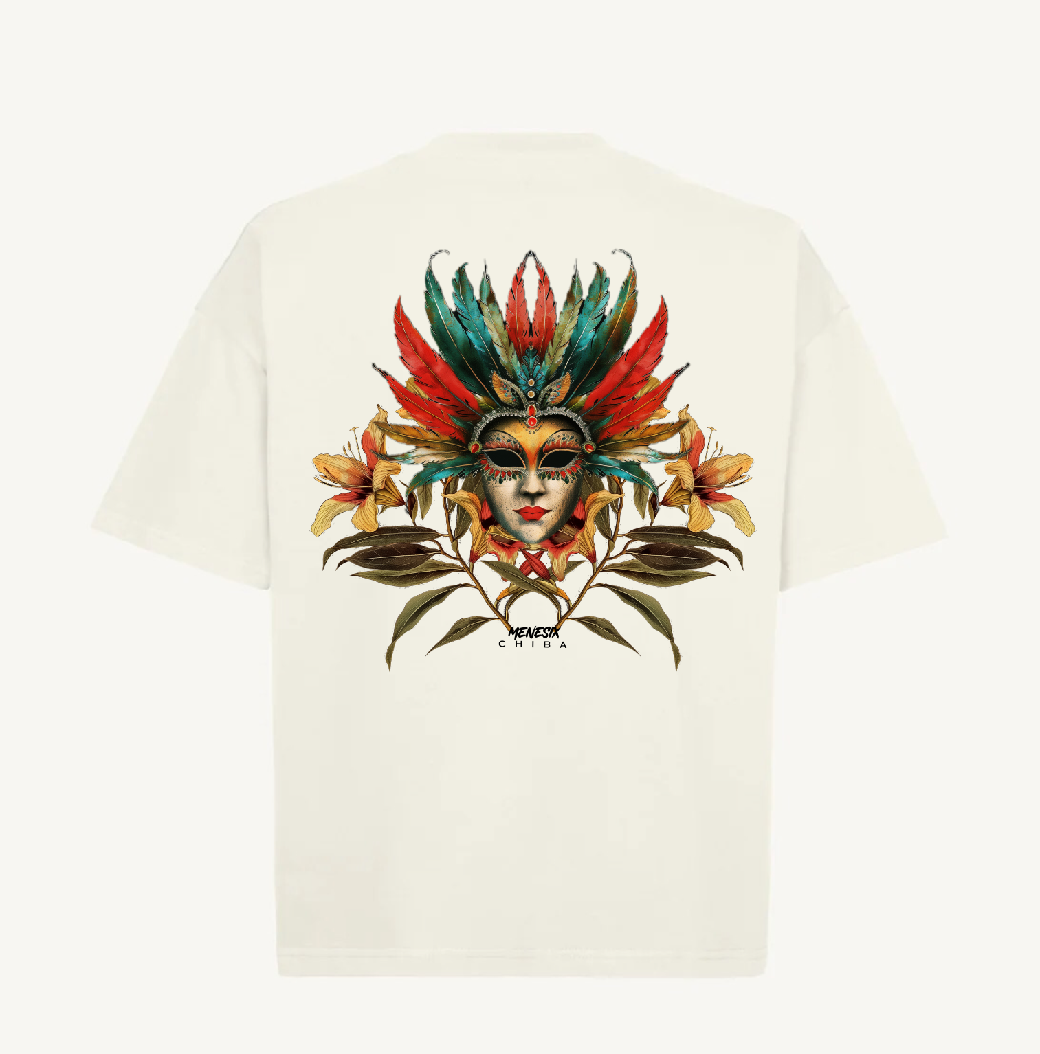 Menesix Carnaval Vintage White oversized T