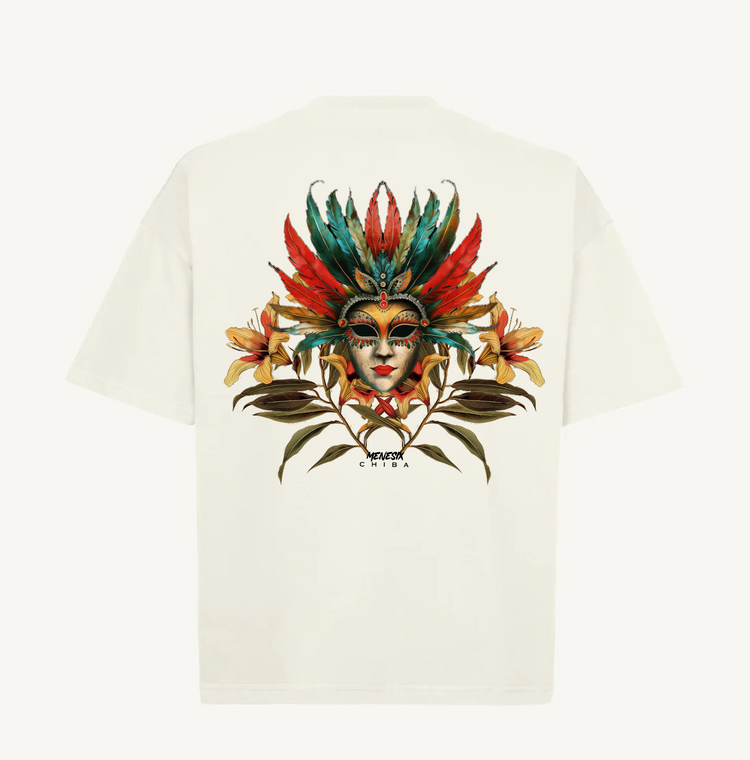 Menesix Carnaval Vintage White oversized T