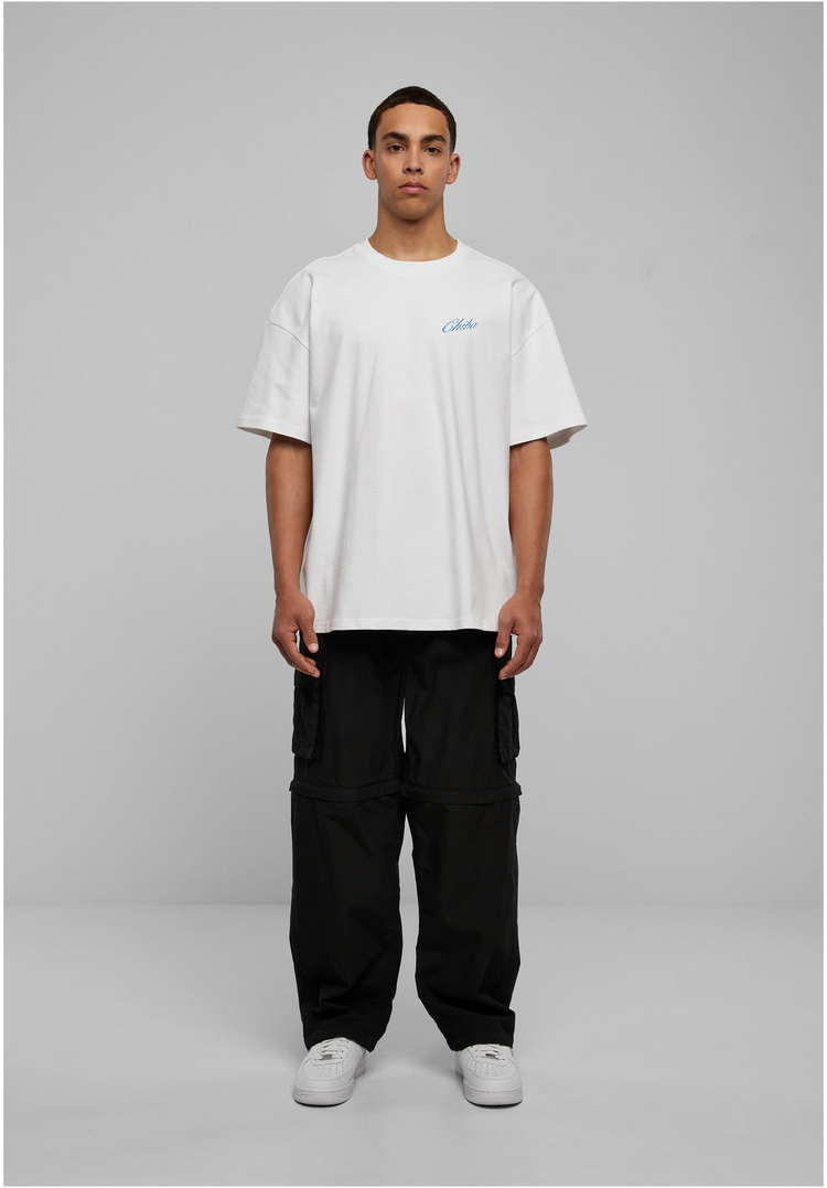Off white columbia blue T