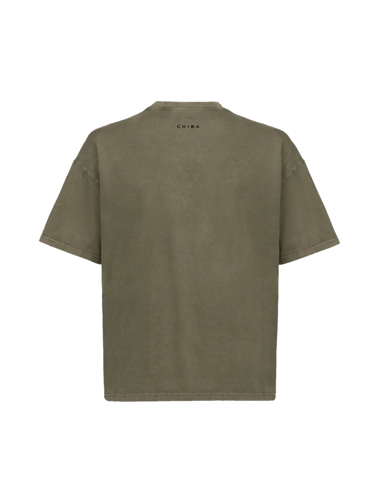 Quatro Arrow T-shirt Vintage Olive