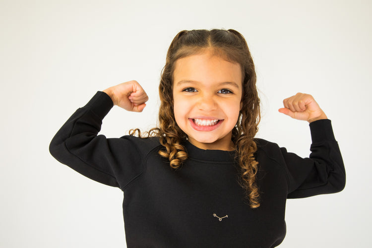 Black Sweater - Kids