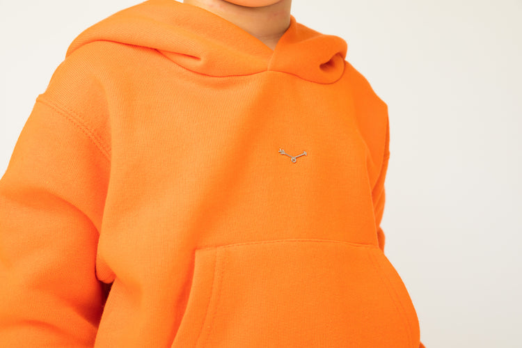Orange Hoody - Kids