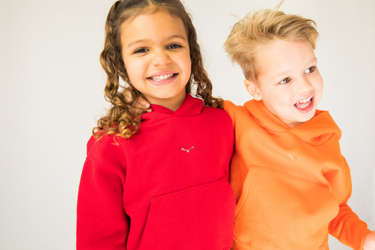 Orange Hoody - Kids