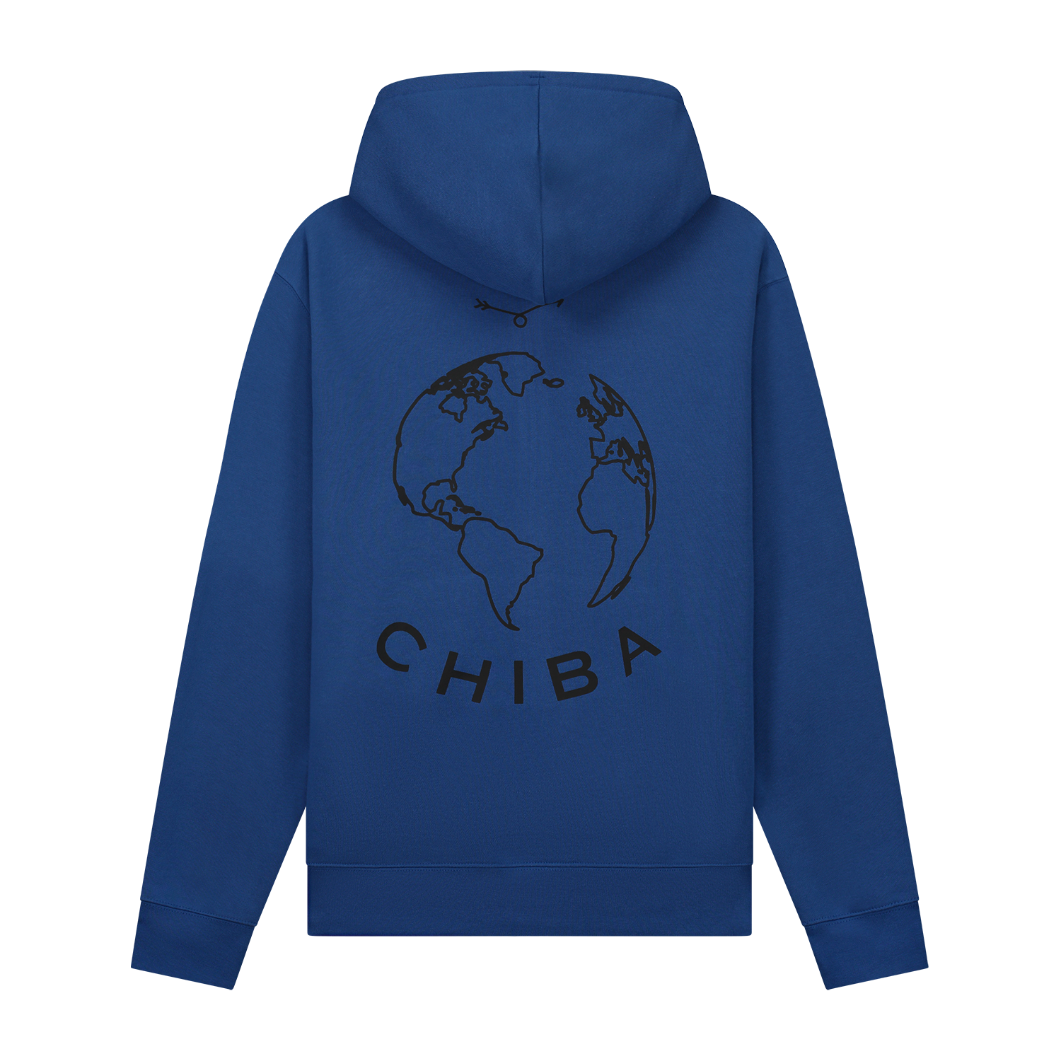 Hooded vest Royal Blue