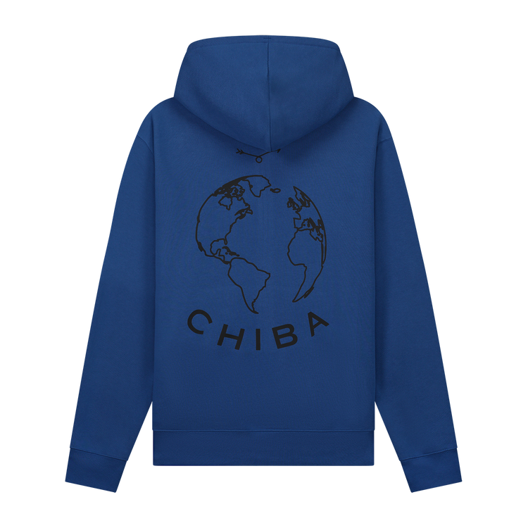 Hooded vest Royal Blue