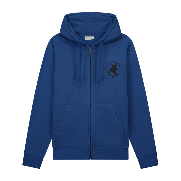 Hooded vest Royal Blue