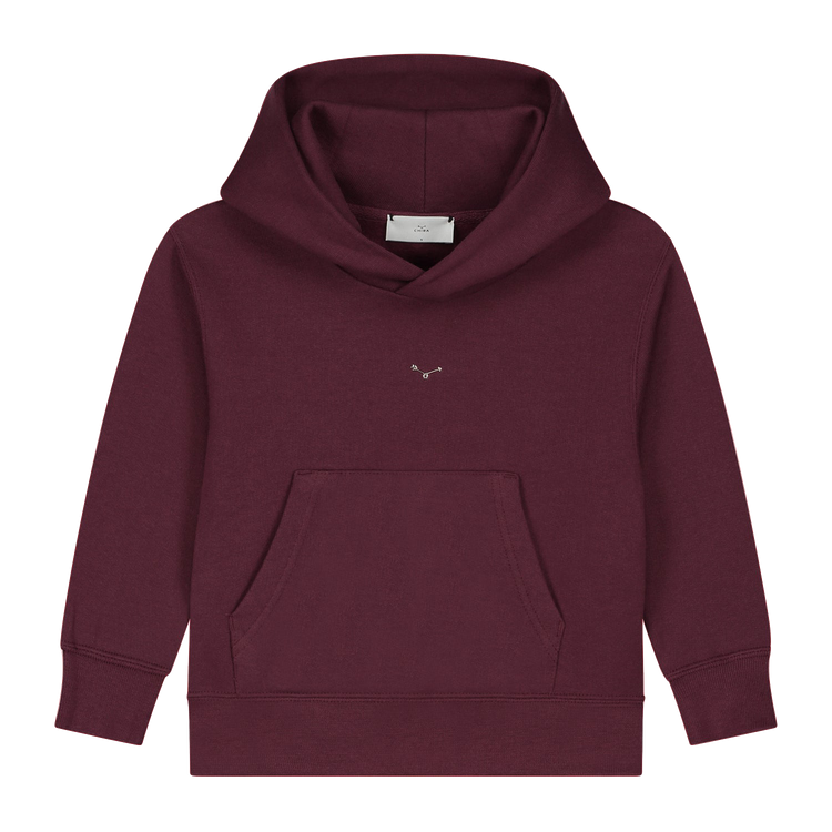 Burgundy Hoody - Kids