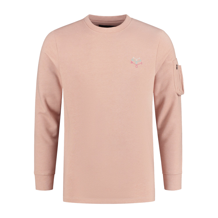 Triple Arrow Longsleeve - Salmon