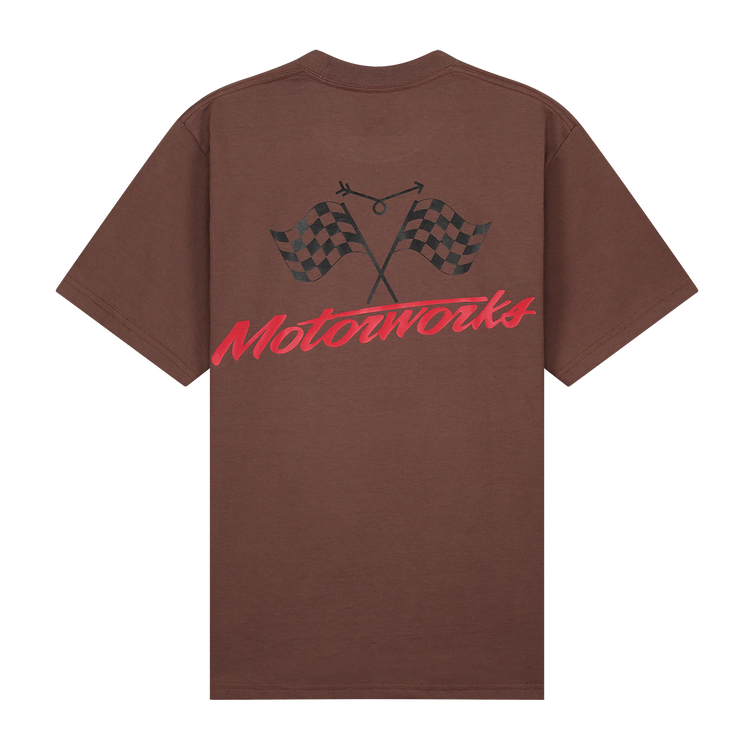 Motoworks T-shirt Brown