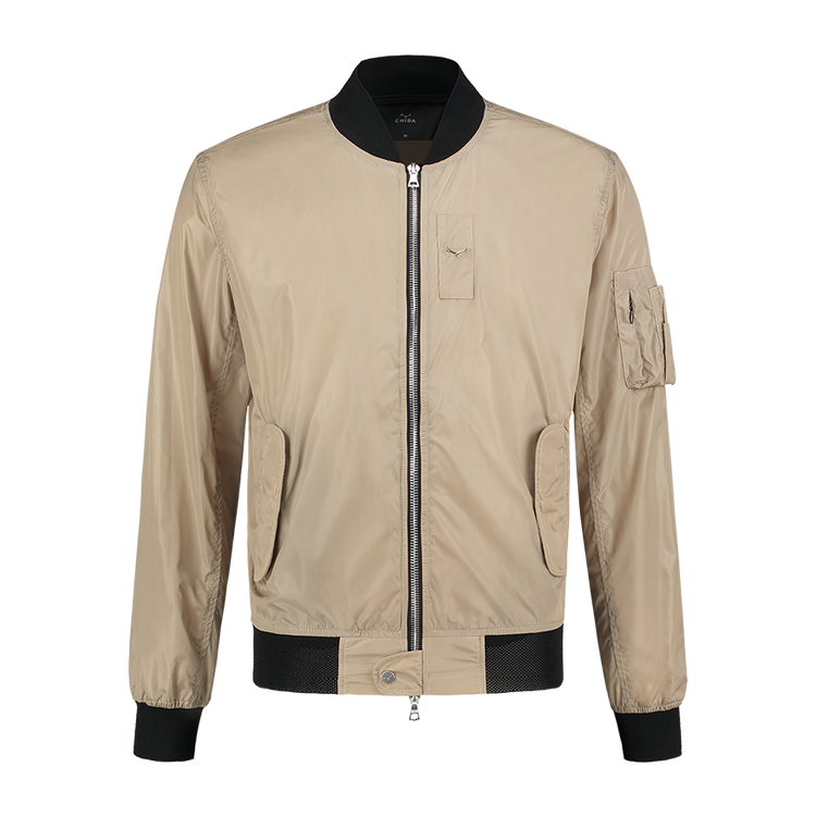 Essential Bomber Jacket - Sand