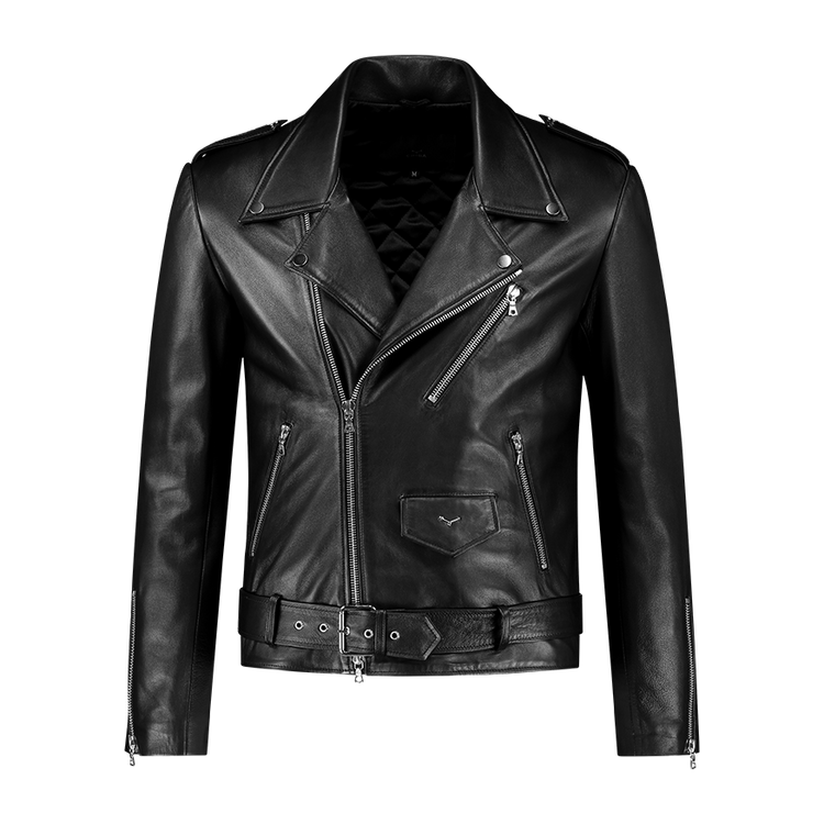 Black Leather Biker