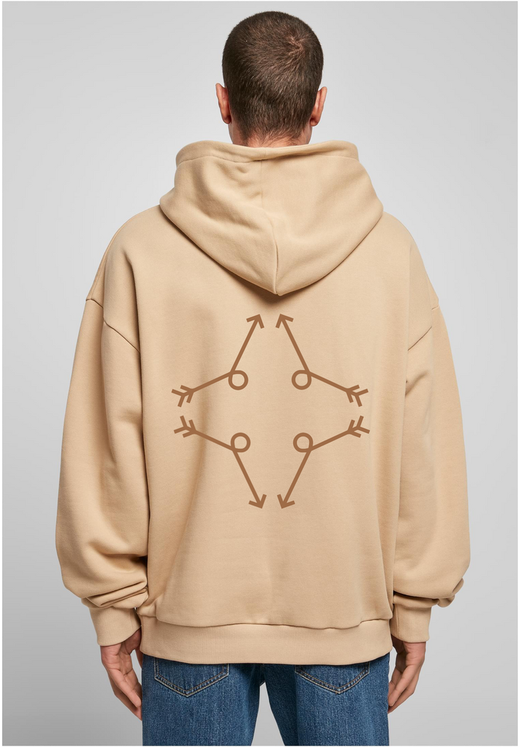 Sand quatro arrow hoody