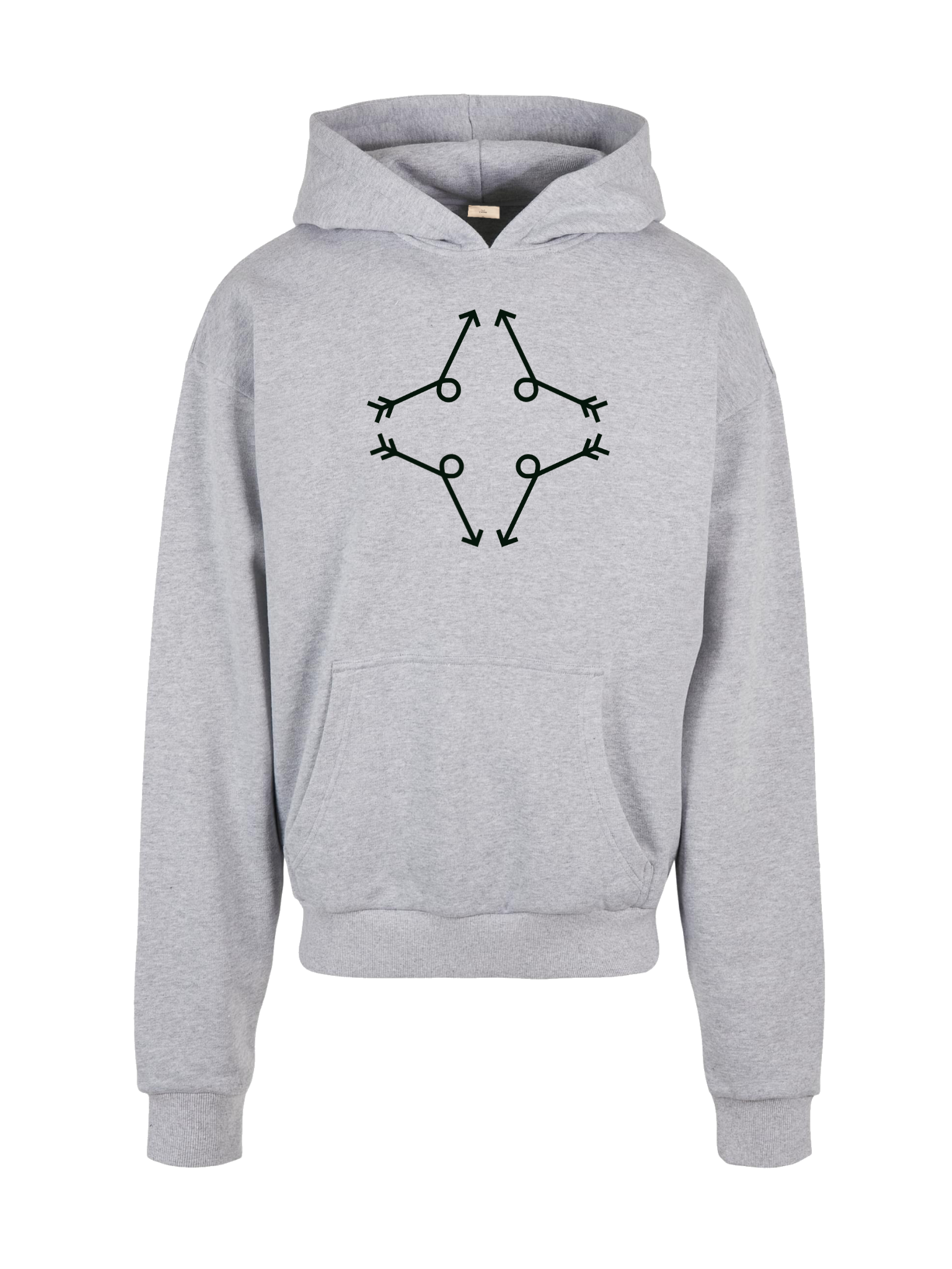 Grey quatro hoody