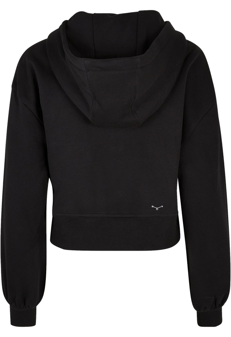 Women’s zip hoody black