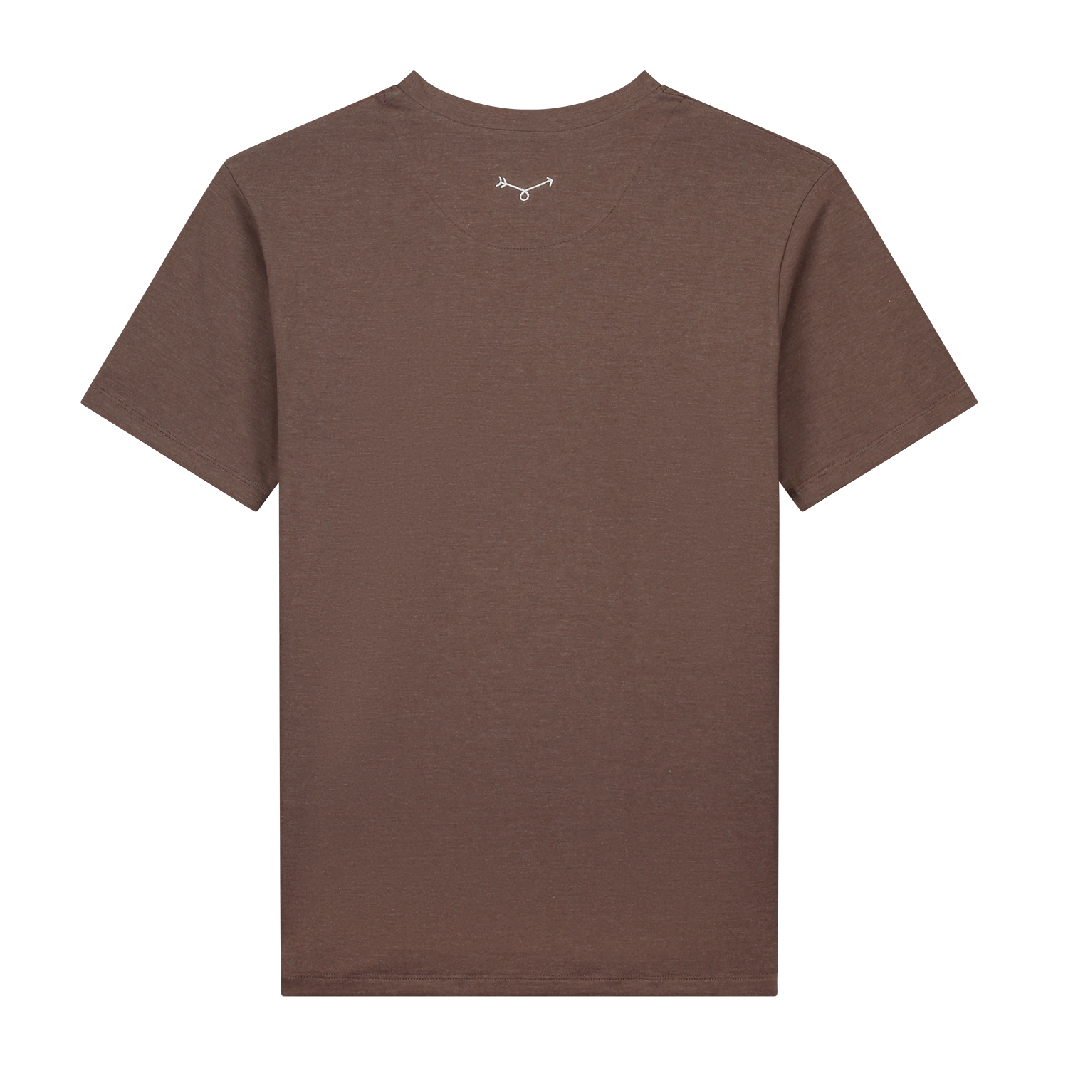 Arrow T-shirt Melange Brown
