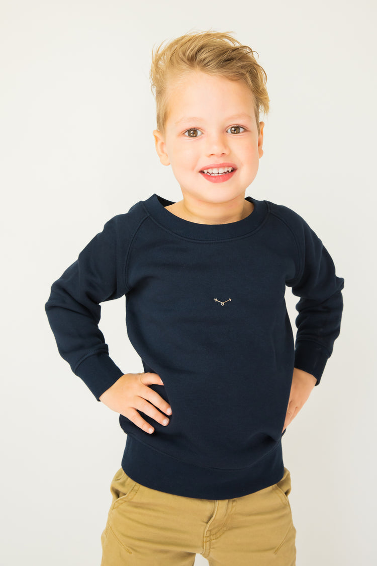 Navy Sweater - Kids