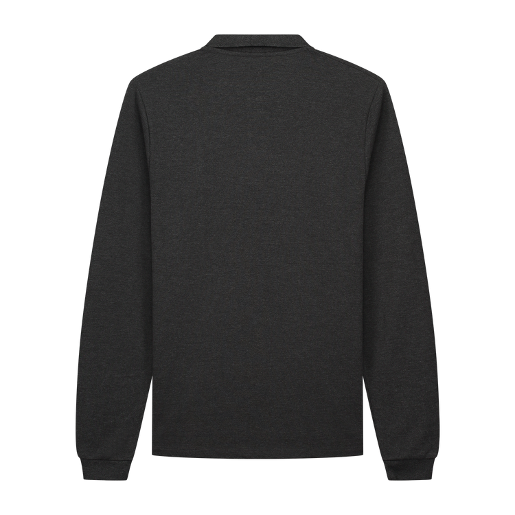 Longsleeve Polo Dark Grey