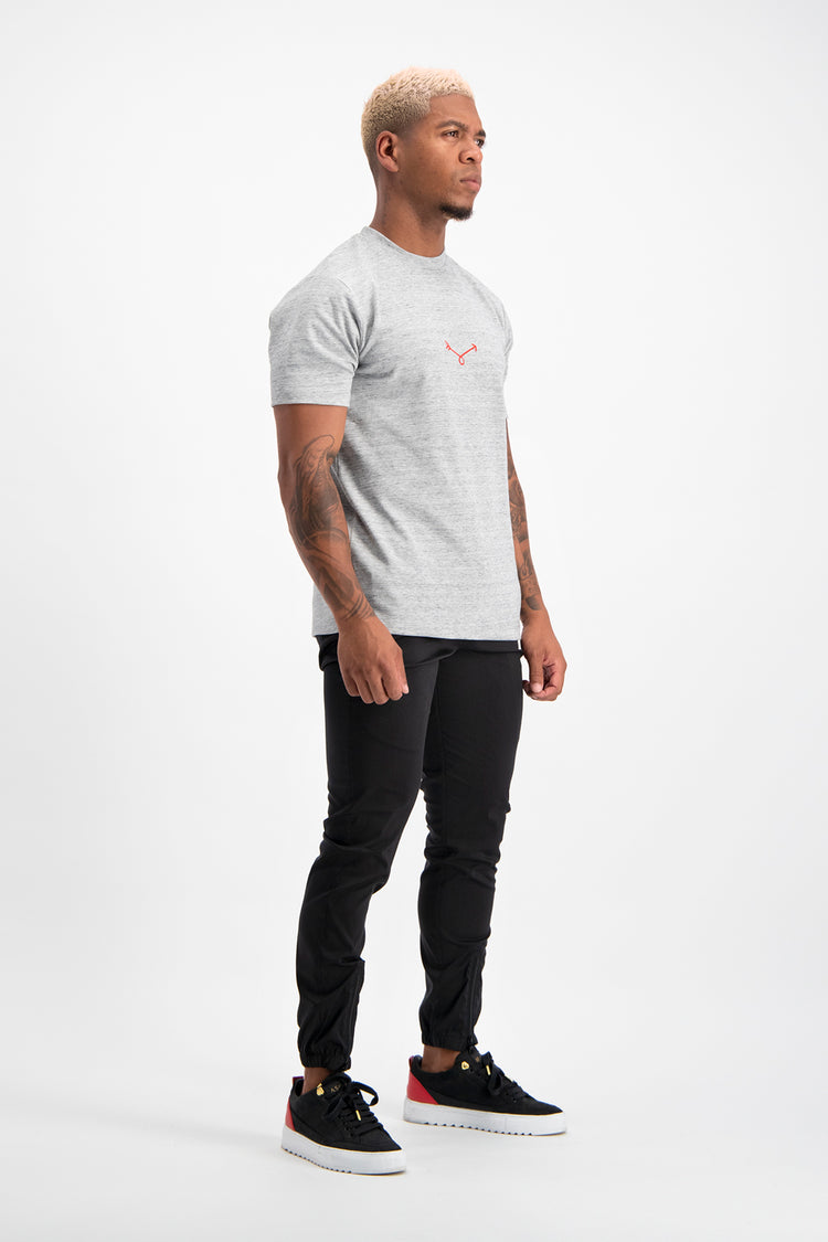 Melange T-shirt - Grey