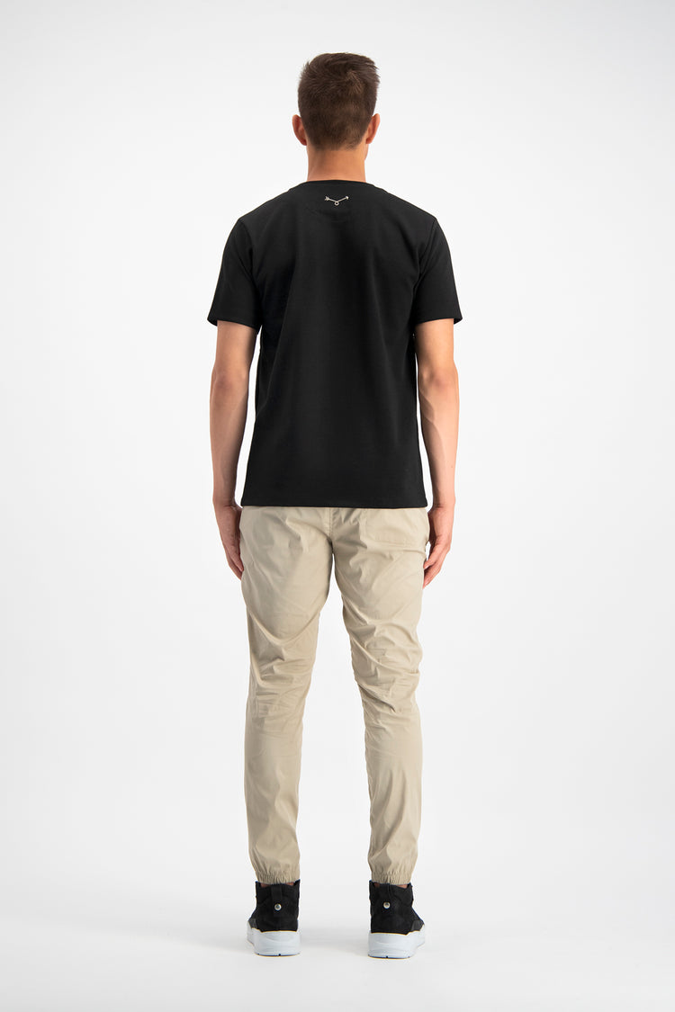 Jogger Center Zip - Sand