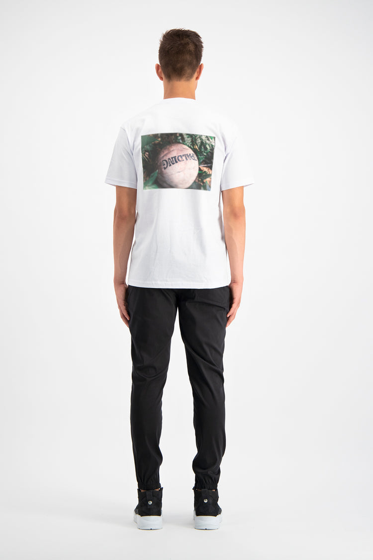 White T Basketbal print