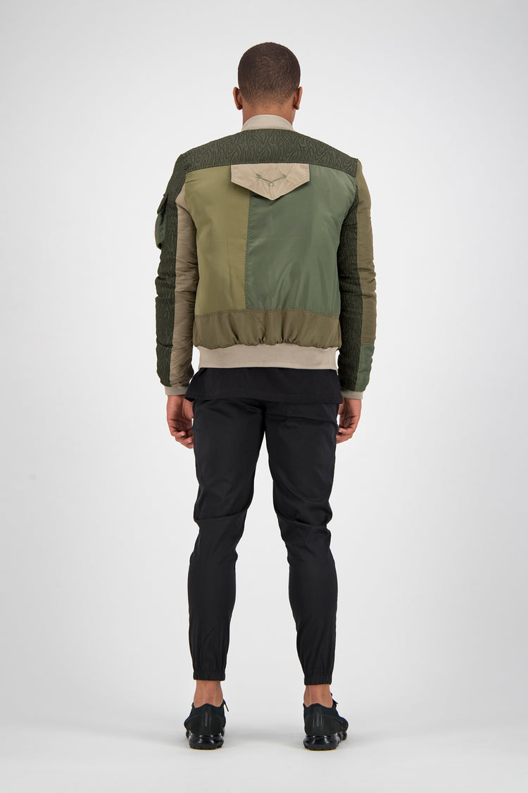 Deconstructed Bomber Jacket