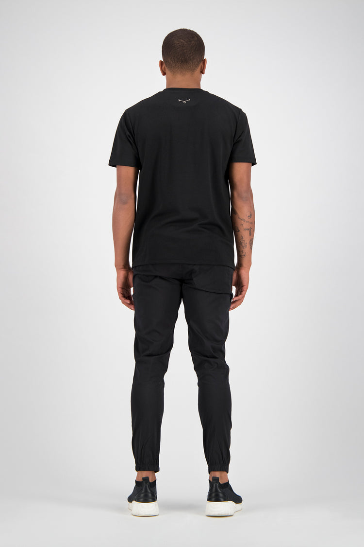 Jogger Center Zip - Black