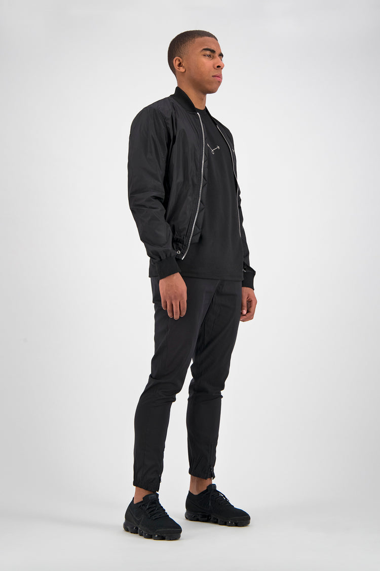 Essential Bomber Jacket - Black