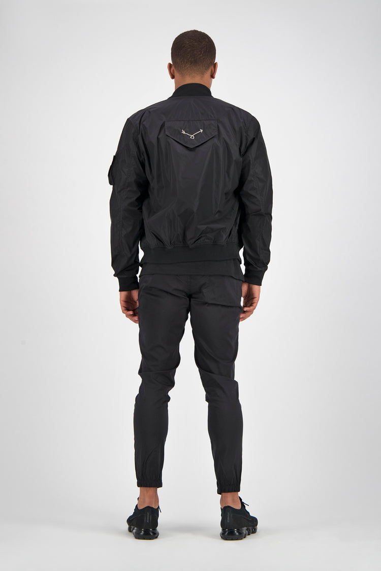 Essential Bomber Jacket - Black