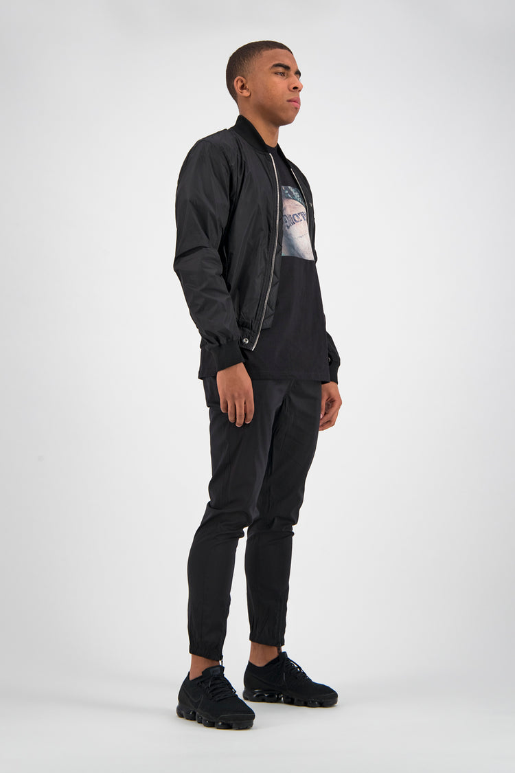 Essential Bomber Jacket - Black