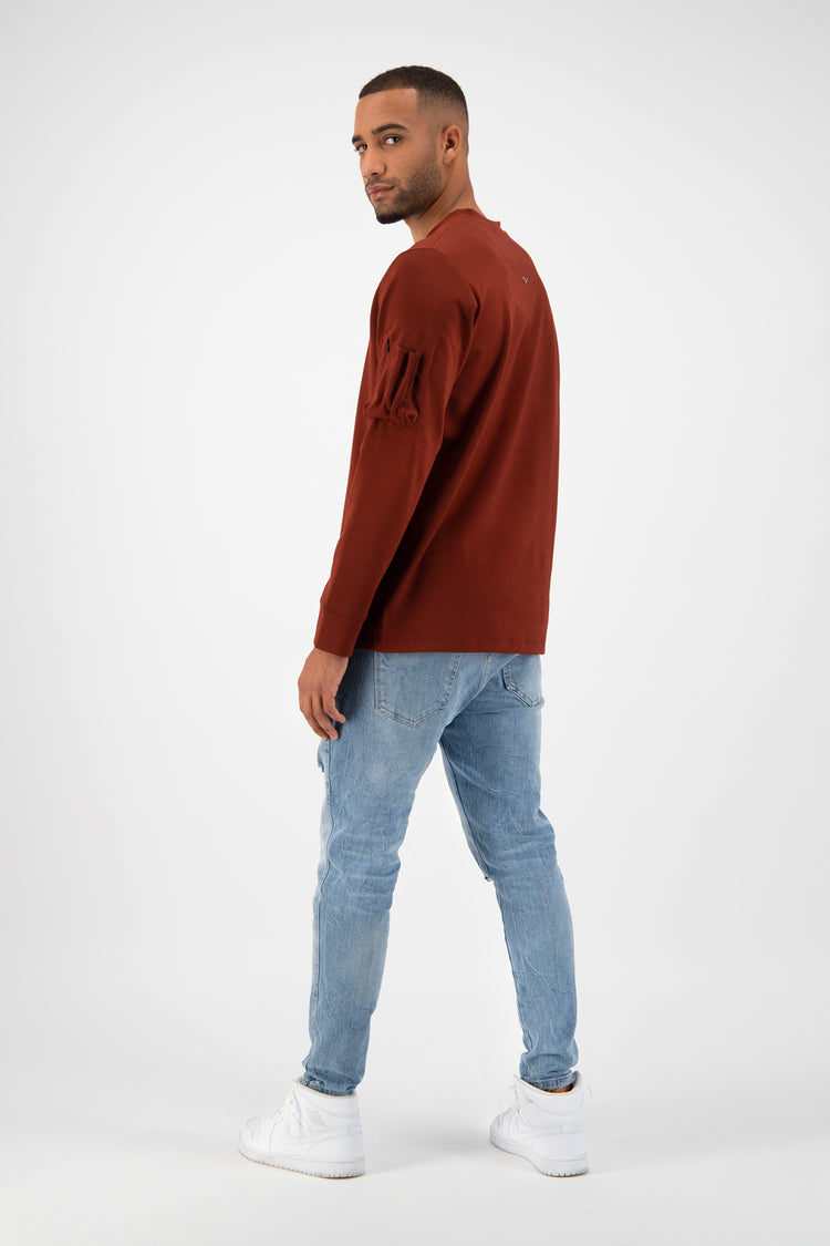 Triple Arrow Longsleeve - Brick