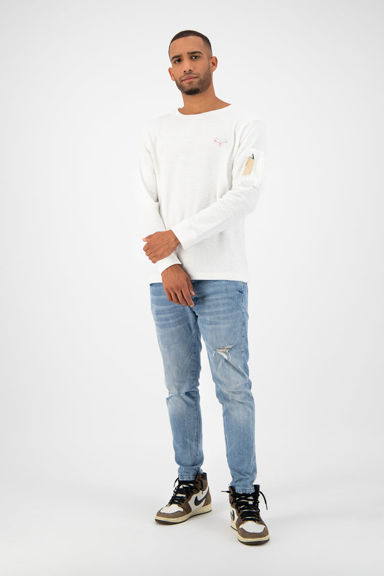 Triple Arrow Longsleeve - Off White