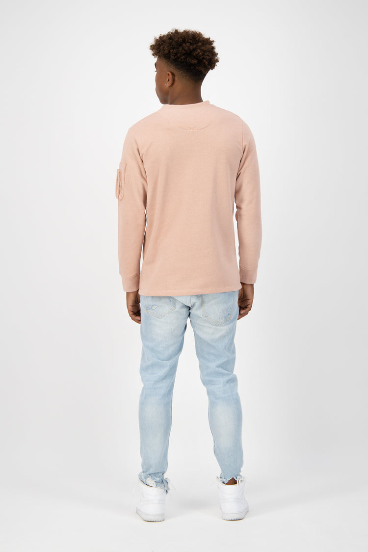 Triple Arrow Longsleeve - Salmon