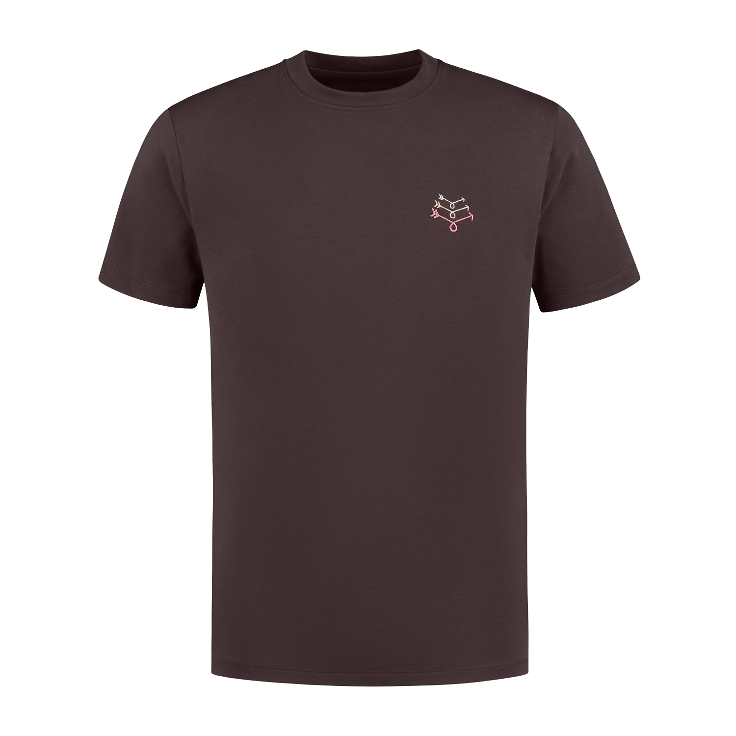 Triple Arrow T-shirt - Brown