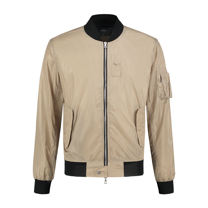 Essential Bomber Jacket - Sand