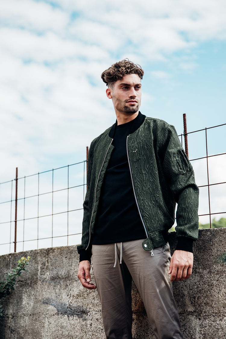 Essential Bomber Jacket - Green