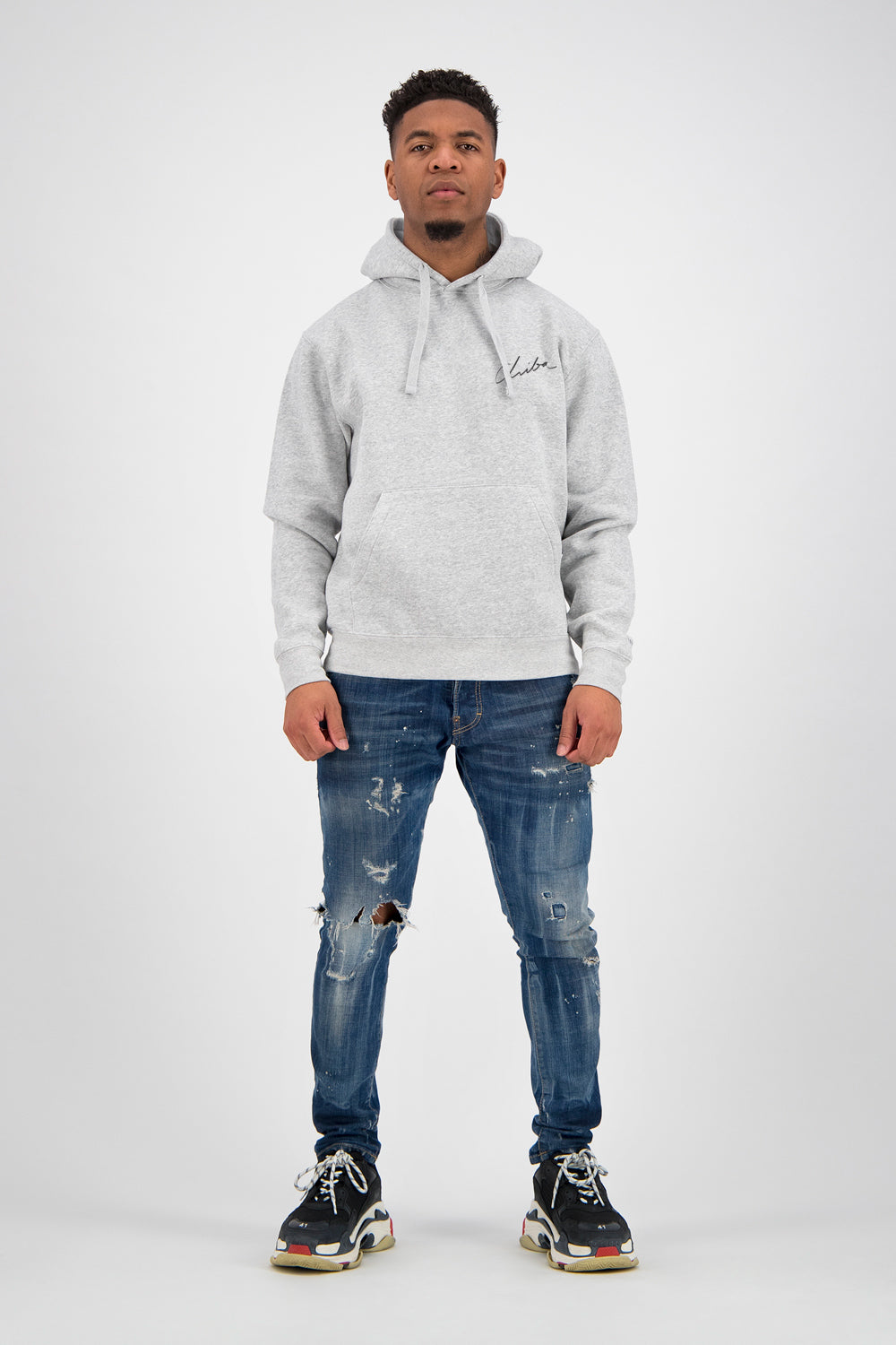 Sport grey Signature Hoody